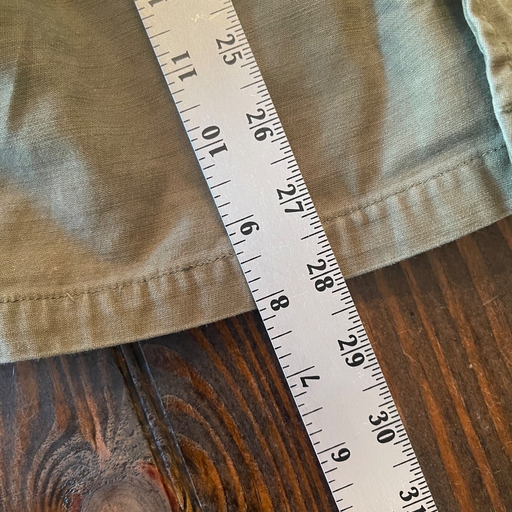 Zara Multi Pocket Utility Vest Size Green S - Picture 3 of 8